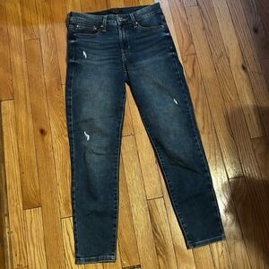 Rachel Roy Jeans Women's Size 4/27 Denim‎ Skinny Distressed Mid Rise